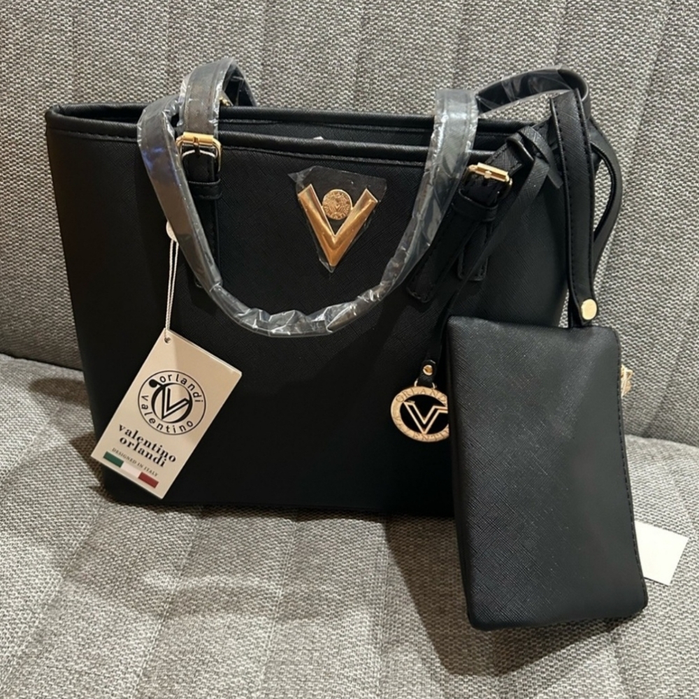 Valentino Orlandi Bag and Matching Pouch